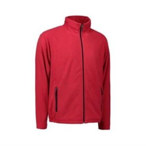Id Fleece Jakke 0803 Rød-3xl