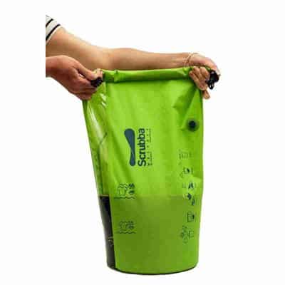 Scrubba Wash Bag 13.5 L – Vaskepose med indbygget vaskebræt - Billede 7
