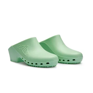 Clogs uden huller i pastel grøn