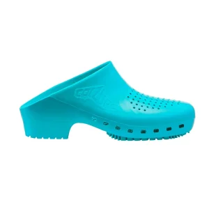 Clogs i teal