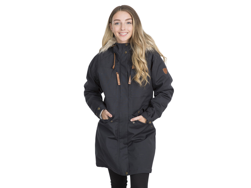 Trespass Faithful – Parka jakke dame – Str. XL – Grå - Billede 2