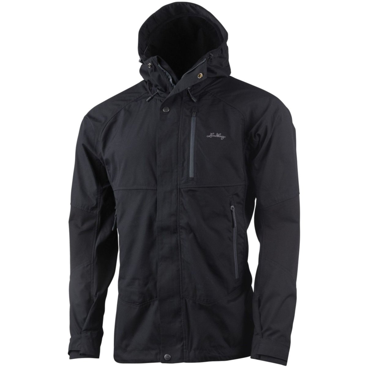 Lundhags Makke Ms Jacket, softshell jakke, herre, sort