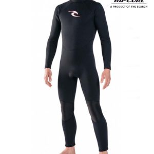 Rip Curl Surf School Steamer Back-Zip Våddragt (5/3mm) - Sort - XS