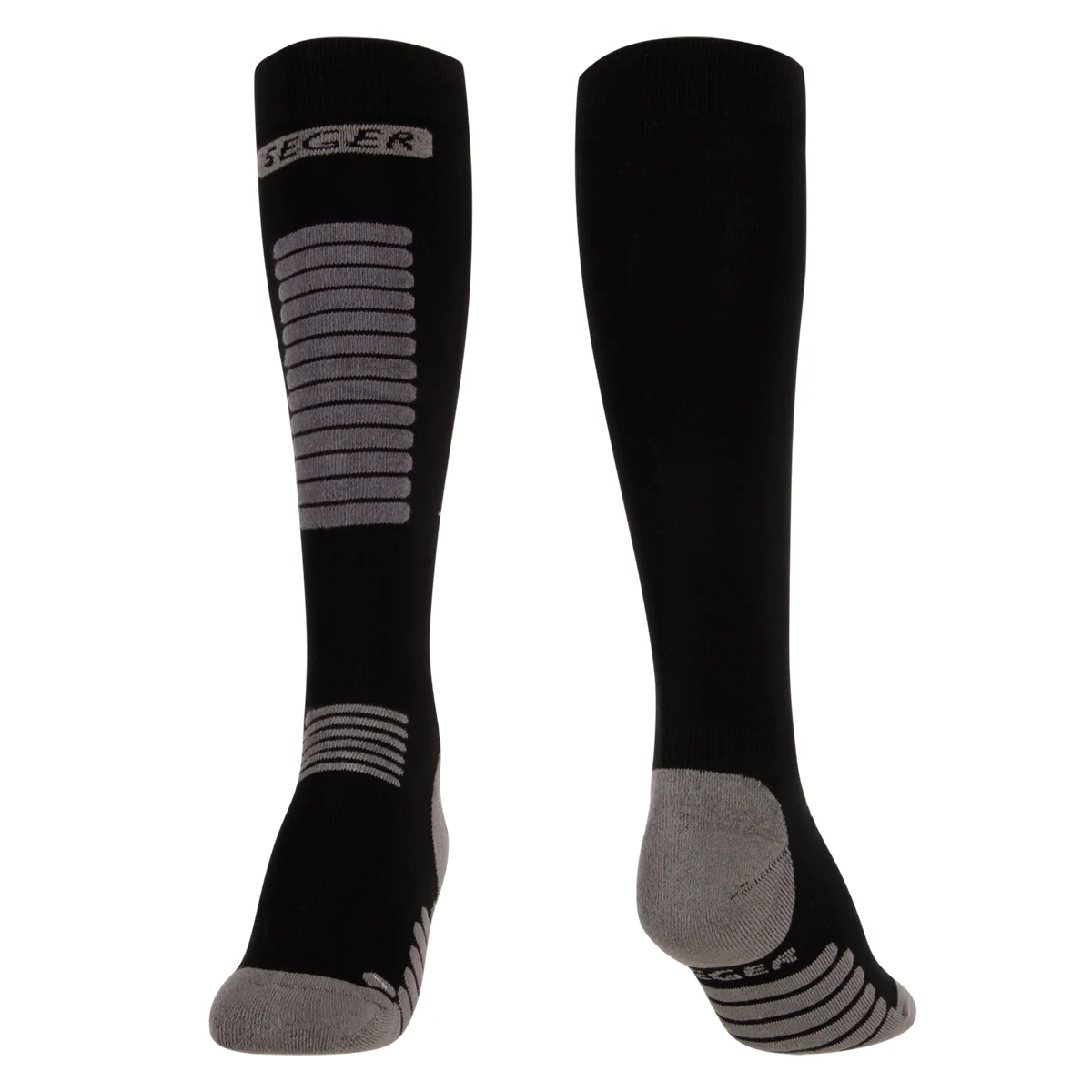 Seger Basic Zone Skisokker - Sort - Billede 3
